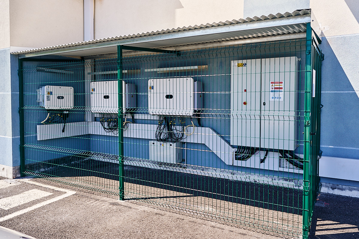 Inverter room — Huawei inverters