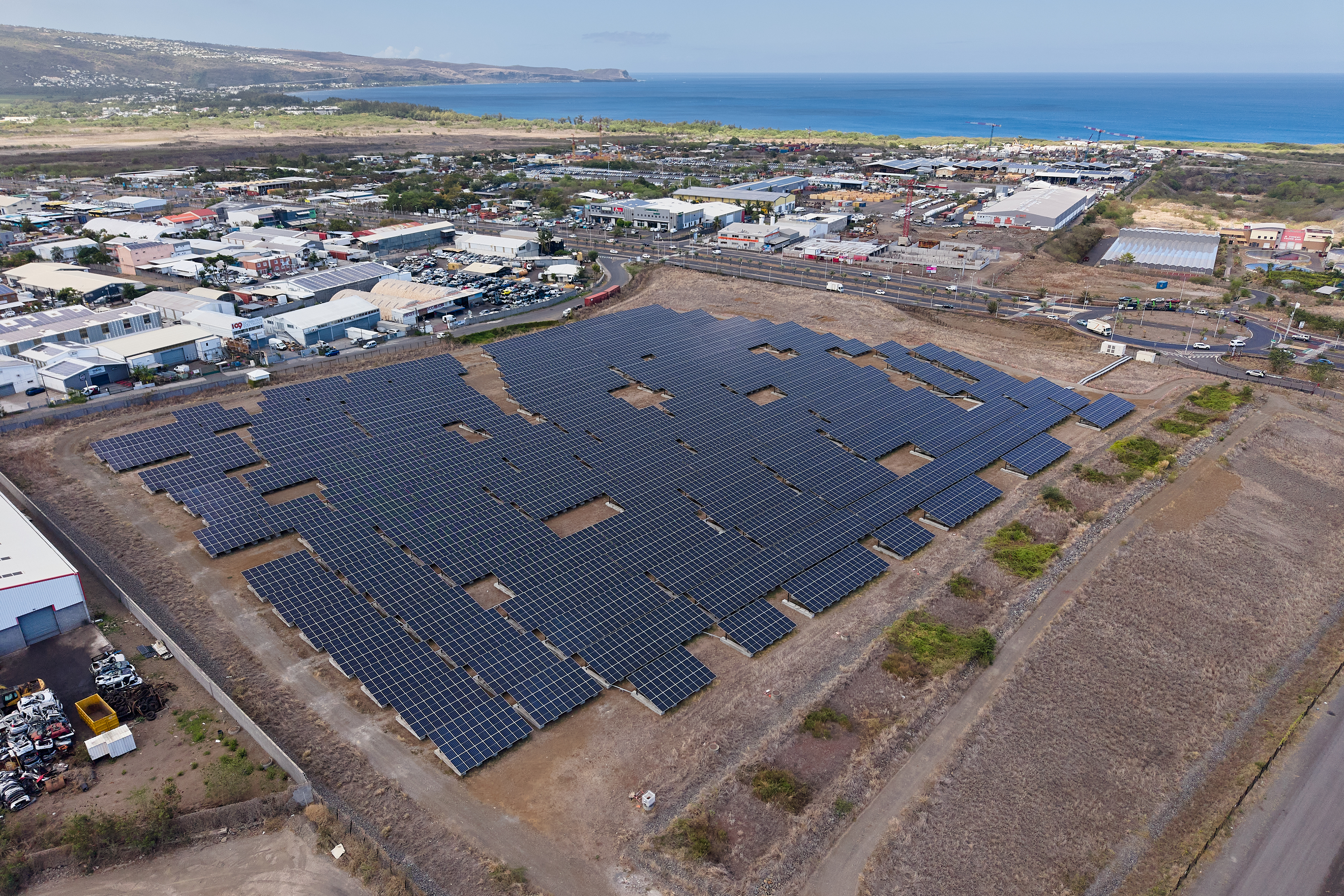 Solar plant Total Energies Cambaie — EV & Solar